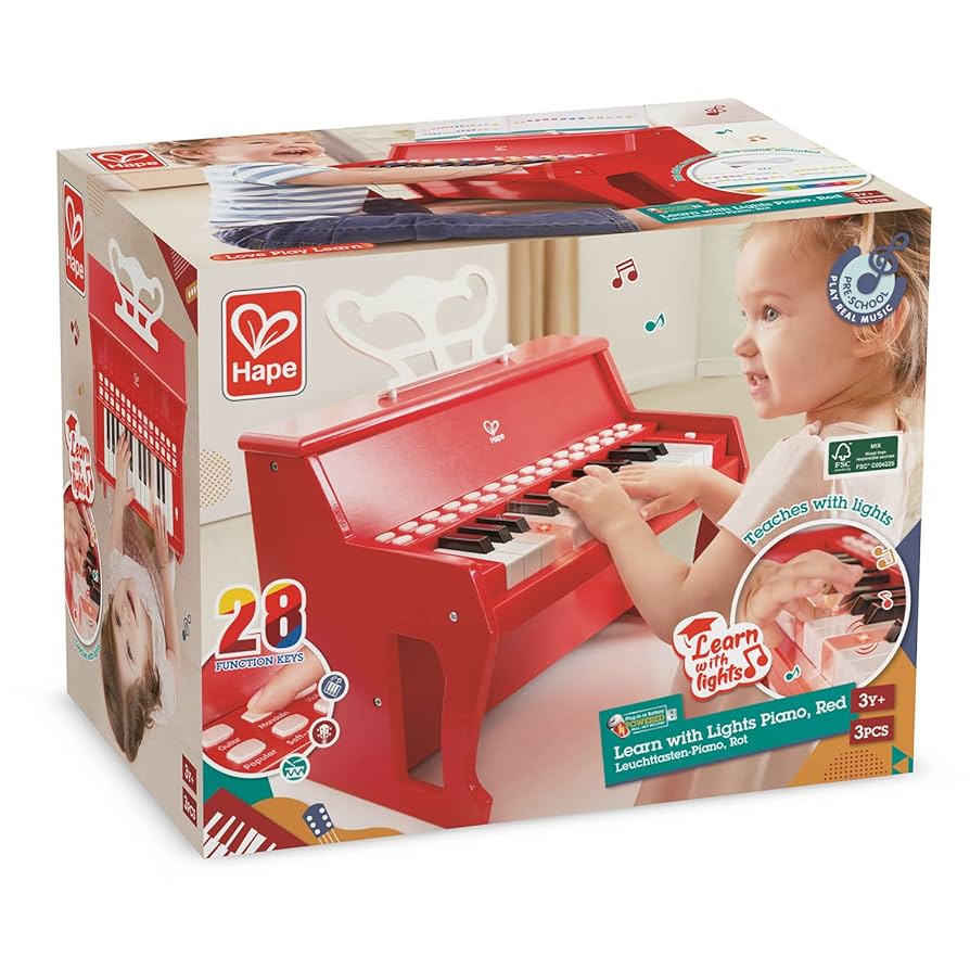 ピアノ おもちゃ 新品未使用 Hape(ハペ) アップライトピアノ E0628 デラックスアップライトピアノ | CATALOG | Hape | ブランド一覧
